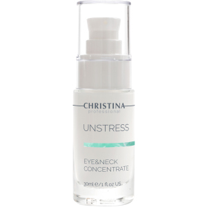 Концентрат для шкіри навколо очей та шиї Christina Unstress Eye&Neck Concentrate 30 мл (7290100367575) ТОП в Чернівцях