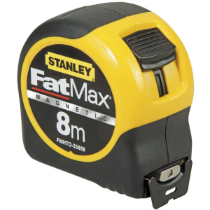 Рулетка измерительная Stanley FatMax Blade Armor с магнитным крючком 8 м х 32 мм (FMHT0-33868) ТОП в Черновцах