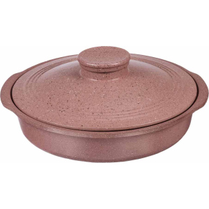 Сковородка с ручками и крышкой GF Champion Stone Granit Series 280 мм (SGS00006) в Черновцах