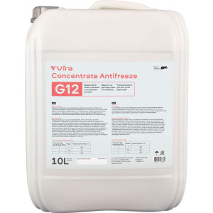 Жидкость охлаждающая Vira Concentrate Antifreeze G12 красная 10 л (VI4001) лучшая модель в Черновцах