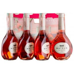 Вино Mateus Rose Multi-Pack рожеве напівсухе 0.25 л 4 шт 11% (5601012011425) краща модель в Чернівцях