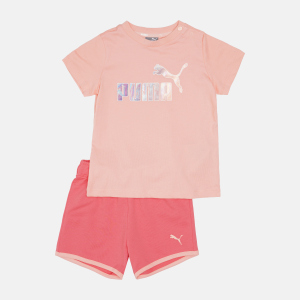 Спортивний костюм дитячий Puma Minicats Set 58662226 86 см Apricot Blush (4063697350823) ТОП в Чернівцях