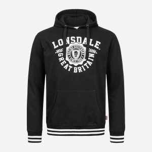 Худи Lonsdale Daccombe 117140 M Black/White (4251522378375)