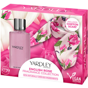 Набор Yardley Туалетная вода Yardley English Rose 50 мл + Косынка (5056179303676) ТОП в Черновцах