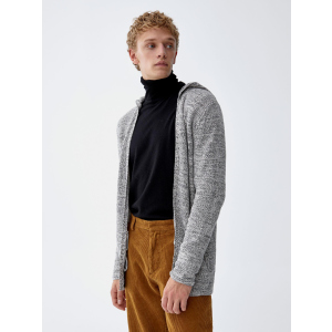 Кардиган Pull & Bear XAZ217377APSX M Белый/Черный (DD8000004572857) лучшая модель в Черновцах