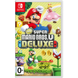 Гра New Super Mario Bros. U Deluxe для Nintendo Switch (Картридж, English version) (45496423810) краща модель в Чернівцях