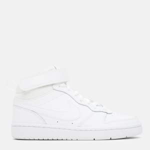 Кроссовки детские Nike Court Borough Mid 2 (Gs) CD7782-100 35 (4Y) Белые (193152386495) ТОП в Черновцах