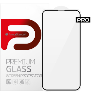 Захисне скло ArmorStandart Pro 3D для Apple iPhone 13/13 Pro Black рейтинг