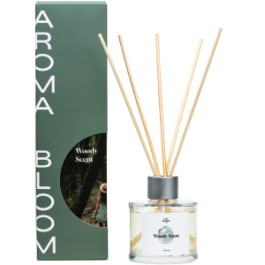 Аромадифузор для дому Aroma Bloom Woody scent Аромат лісу 100 мл (8690954163498) краща модель в Чернівцях