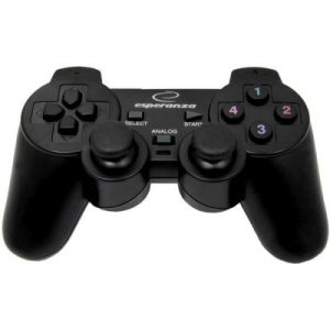 Геймпад Esperanza Vibration gamepad USB warrior (EG102) краща модель в Чернівцях