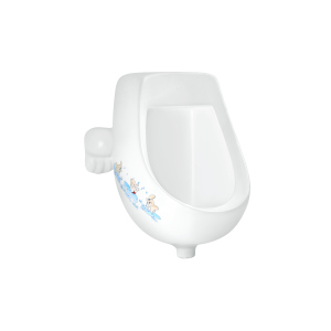 Пісуар підвісний дитячий Qtap Baby 420х300х465 White з малюнком QT2388U460EWD краща модель в Чернівцях