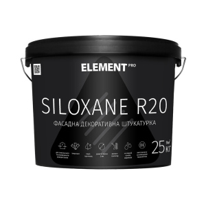 Фасадна штукатурка ELEMENT PRO SILOXANE R20 25 кг Прозора в Чернівцях