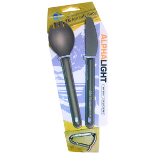 Нож + Ложка-вилка Sea To Summit Alpha Light Cutlery Set 2pc Knife, Spork ACUTALSET2 (9327868019427) в Черновцах