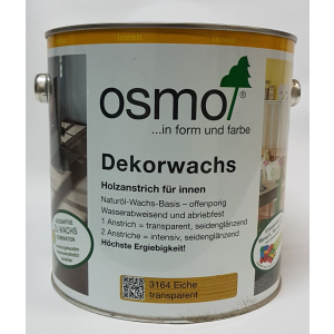 Цветное масло OSMO DEKORWACHS Transparente töne 3164 – (дуб) 2.5 л. в Черновцах