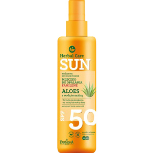 Водостойкое молочко для загара Farmona Herbal Care Sun SPF 50 200 мл (5900117972830) лучшая модель в Черновцах