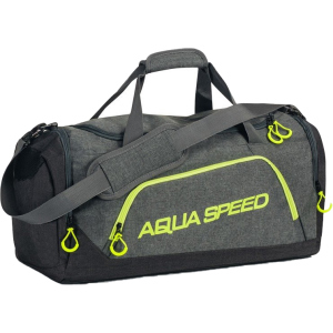 Сумка спортивна Aquaspeed DUFFEL BAG 6732 55x26x30 cм Сіро-зелений (5908217667328) в Чернівцях