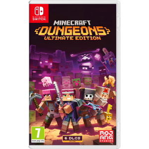 Игра Switch Minecraft Dungeons Ultimate Edition (Картридж, Russian version) (45496429096) ТОП в Черновцах