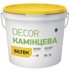 Штукатурка декоративная Siltek Decor камешковый 1,5мм 25кг лучшая модель в Черновцах