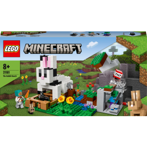 Конструктор LEGO Minecraft Кроличе Ранчо 340 деталей (21181) ТОП в Черновцах