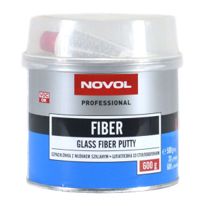 Шпаклівка зі скловолокном 600 g - NOVOL FIBER ТОП в Чернівцях