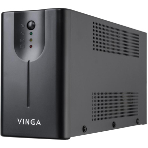 ДБЖ Vinga LED 1500VA Shuko Metal Case (VPE-1500M) в Чернівцях