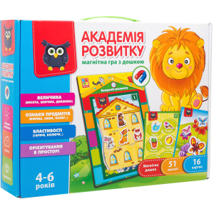 Магнітна гра Vladi Toys Властивості та ознаки (укр) (VT5412-03) (4820234760350)