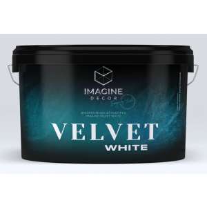 Перламутрова штукатурка фактурна Imagine Decor "Velvet White" 1 кг в Чернівцях