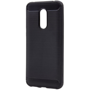 Панель GlobalCase Leo для Xiaomi Redmi 5 Plus Black (1283126482885) краща модель в Чернівцях