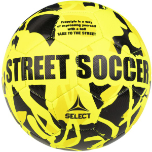 Мяч футбольный Select Street Soccer (102) №4.5 Yellow-Black (5703543232895) лучшая модель в Черновцах