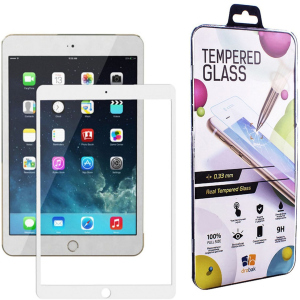 Захисне скло Drobak Full Cover для Apple iPad mini 5 7.9" A2124 2019 White (222257) рейтинг