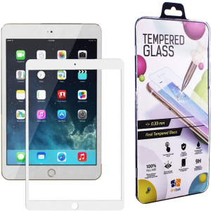 Захисне скло Drobak Full Cover для Apple iPad 10.2" A2200 2019 White (222255) краща модель в Чернівцях