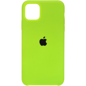 Панель ArmorStandart Silicone Case для Apple iPhone 11 Pro Max Electric Green лучшая модель в Черновцах