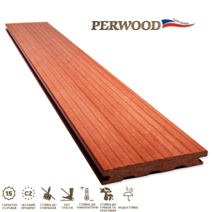 Терасна дошка Perwood Natural Massive Цегла 161х21х4000 мм (400069) в Чернівцях