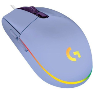 Мышь Logitech G102 Lightsync USB Lilac (910-005854) лучшая модель в Черновцах