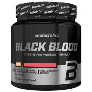 Передтренувальний комплекс BioTech Black Blood NOX+ 330 г Тропічний фрукт (5999076232369) в Чернівцях