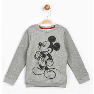 Світшот Disney Mickey Mouse MC17214 122 см Сірий (8691109860194) в Чернівцях