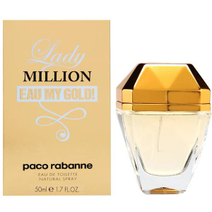 Туалетная вода для женщин Paco Rabanne Lady Million Eau My Gold 50 мл (3349668524587) лучшая модель в Черновцах