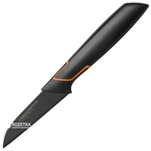 Кухонний ніж Fiskars Edge для овочів 8 см Black (1003091) в Чернівцях