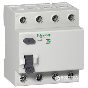 Диференціальний автомат Schneider Electric 4 Р 63 А тип АС EZ9 в Чернівцях