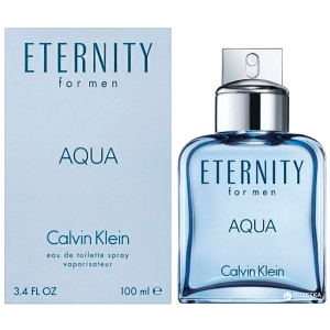 Туалетна вода для чоловіків Calvin Klein Eternity Aqua 100 мл (3607342107977) в Чернівцях