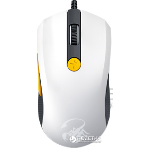 Мишка Genius Scorpion M8-610 USB White/Yellow (31040064103) краща модель в Чернівцях