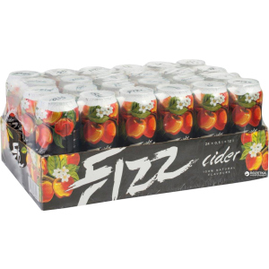 Упаковка сидру Fizz Apple 4.5% 0.5 л x 24 банки (4740098084440) в Чернівцях