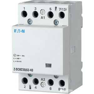 Реле силовое Eaton Z-SCH230/63-40 4Р 63А 4НР 400В (248856) ТОП в Черновцах