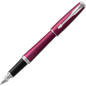 Ручка перьевая Parker Urban 17 Vibrant Magenta CT FP F Черная Красный корпус (30 511) в Черновцах