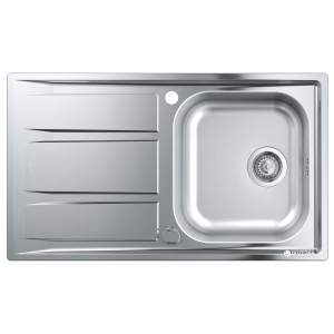 Кухонна мийка GROHE Sink K400 860x500 31566SD0 сатин рейтинг