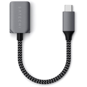 Адаптер Satechi USB Type-C to USB 3.0 Adapter Cable Space Gray (ST-UCATCM) ТОП в Чернівцях