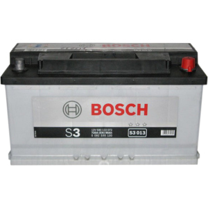 Автомобільний акумулятор Bosch 6СТ-90 (S3013) 90 Ач (-/+) Euro 720 А (0 092 S30 130)