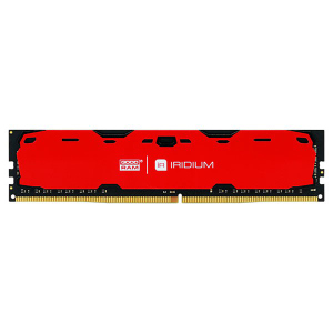 Оперативна пам'ять Goodram DDR4-2400 16384MB PC4-19200 Iridium Red (IR-R2400D464L17/16G) ТОП в Чернівцях