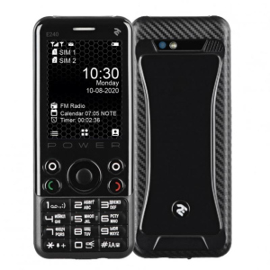 2E E240 Power Dual Sim Black в Чернівцях