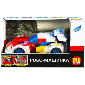 Машинка Big Motors Робо-машинка Гоночна Червона (D622-H047A) (4812501162943) краща модель в Чернівцях